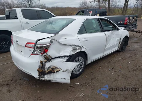 2012 Toyota Camry Le from USA, damaged, VIN 4T1BF1FK8CU185400